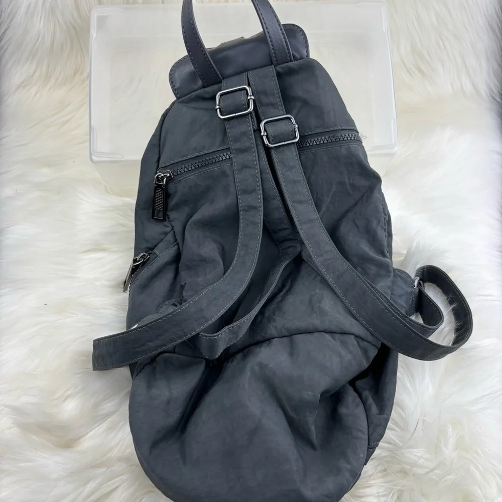Rebecca Minkoff Julian Gray Modern Backpack with Ergonomic Design